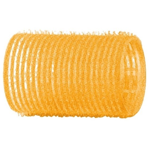 R-VTR5 Бигуди-липучки DEWAL, желтые d 32 мм 12 шт/уп