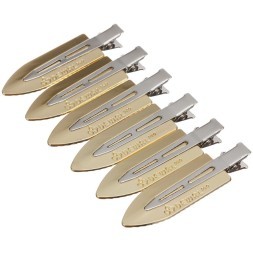 Зажим для волос DEWAL &quot;Лепесток&quot;, металл, 6 см. 6 шт/уп