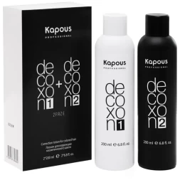 Лосьон для коррекции косметического цвета "Decoxon 2 Faze" 200+200 мл