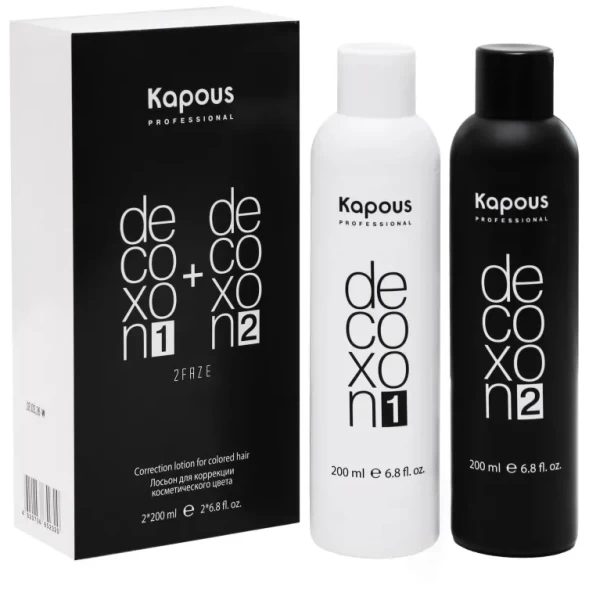 Лосьон для коррекции косметического цвета "Decoxon 2 Faze" 200+200 мл