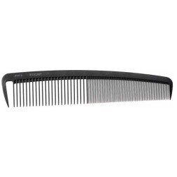 JF0015 Расческа рабочая DEWAL микрофибра с силиконом, широкая с раздел.зубцом, антистатик,серая 21 см