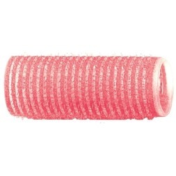 R-VTR7 Бигуди-липучки DEWAL, розовые d 24 мм 12 шт/уп