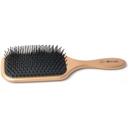 BRA7517Gold Щетка массажная DEWAL ANNIVERSARY, золотистая, нейлоновый  штифт 13 ряд.