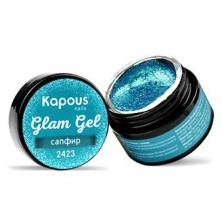 Гель-краска «Glam Gel» Kapous, сапфир, 5 мл