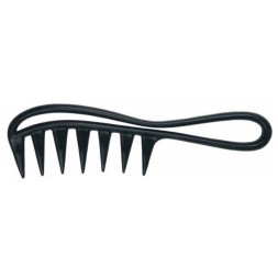 Гребень DEWAL"Эконом+"моделирующий, с ручкой, черный 18 см