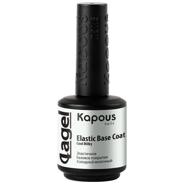 Эластичное базовое покрытие Холодный молочный «Elastic Base Coat Cool Milkу» «Lagel», 15 мл