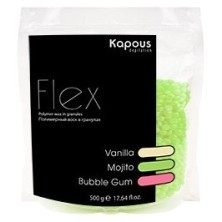 Полимерный воск в гранулах «Flexible» с ароматом Мохито Kapous, 500 г
