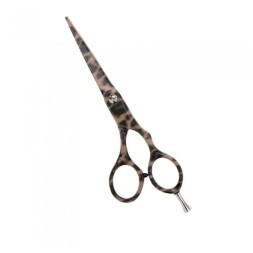 M30655-LP Парикмахерские  ножницы DEWAL прямые  5,5", узор "леопард"