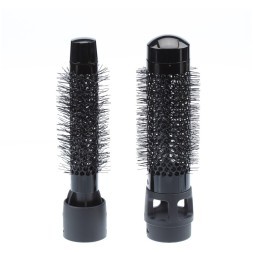 03-150 Фен -щетка DEWAL PRO AIR DREAM, черная, 1000Вт, 2 насадки: 25мм, 38 мм, провод 3м