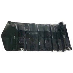 CO-6000K8 Набор расчесок DEWAL в черном  чехле, черный, 8 предметов