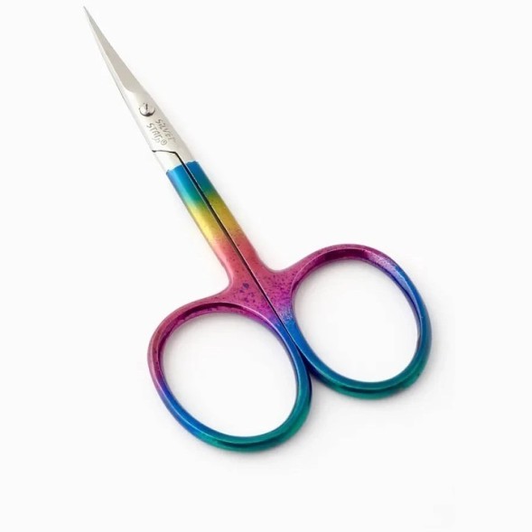 Ножницы для кожи ,длинное лезвие НСС-6МС, multicolor