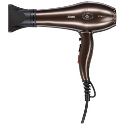 Фен DEWAL PRO BLUES, шоколад, 2600Вт, ионизация, 2 нас, провод 3м