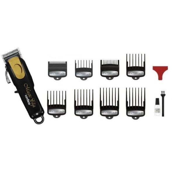 8148-116 Wahl Hair clipper Magic Clip Cordless 5star black/gold/машинка для стрижки, черно-золотая