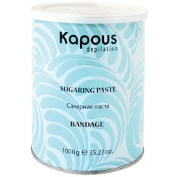 Сахарная паста бандажная в банке Kapous, 1000 г