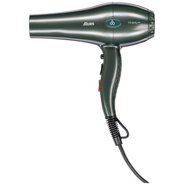 Фен DEWAL PRO BLUES, изумрудный, 2600Вт, ионизация, 2 нас, провод 3м