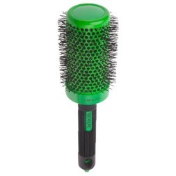 DW20198-COLOR Термобрашинг DEWAL pro серия "COLOR"керамическое покрытие, нейлоновая щетина, меняет цвет, зеленый 52/72 мм