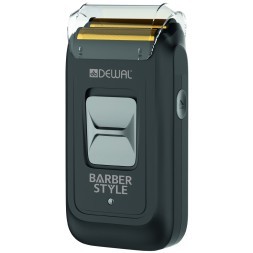 03-017 Шейвер для проработки контуров и бороды  DEWAL BARBER STYLE, аккум, 9500об\мин, 5W, 2 бр.головки