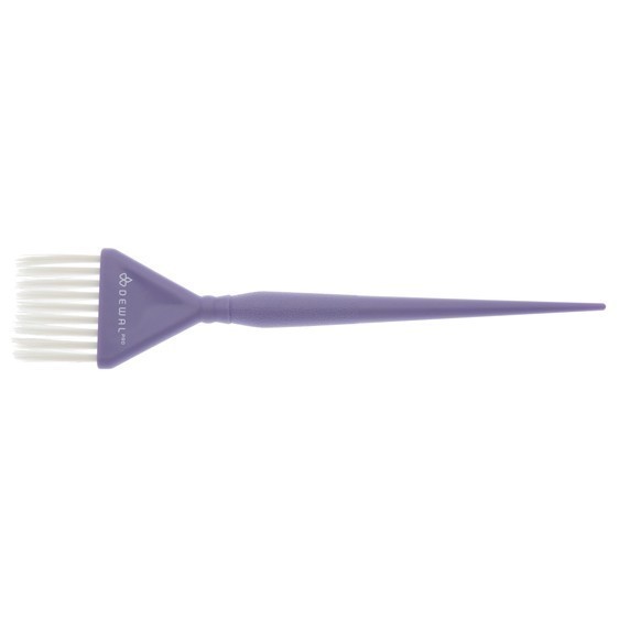 JB-301 Кисть для окрашивания DEWAL, голубая , с белой прямой щетиной, широкая 40 мм