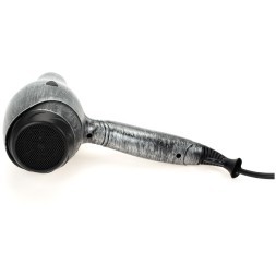 Фен DEWAL PRO BARBER STYLE, серебристый, вес 570гр, 2200Вт, ионизация, 2 насадки, провод 3м