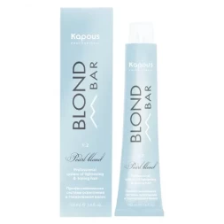 BB 1000 Натуральный, крем-краска для волос с экстрактом жемчуга Kapous серии "Blond Bar", 100 мл