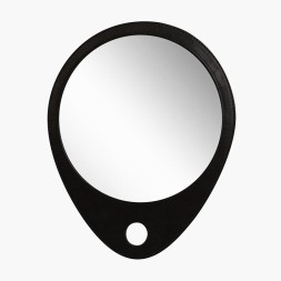 MR-014 Зеркало заднего вида DEWAL пластик серое с ручкой, 33,5 х23см