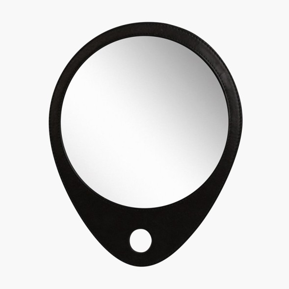 MR-014 Зеркало заднего вида DEWAL пластик серое с ручкой, 33,5 х23см