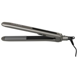 03-400 Silver Щипцы для волос DEWAL Ocean, серебро, 25х90мм, с терморег., керамико-турмалиновое покрытие, 35Вт