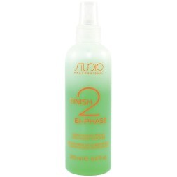 Увлажняющая сыворотка"FINISH BI-PHASE"линии Studio Professional 200 мл. с пшеничными протеинами  для ухода за ломкими и безжизненными волосами