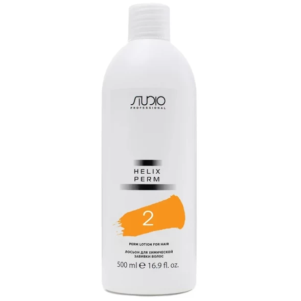 Лосьон для химической завивки волос серии “Helix Perm” №2 линии Studio Professional, 500 мл