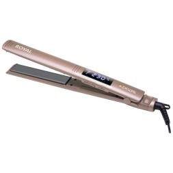 Щипцы для выпрямления волос DEWAL PRO ROYAL 24х120мм, с терморег,150-230C, титан-турмалин покр, 60Вт