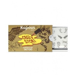 Tatoo, пластина для стемпинга «Crazy story» Kapous