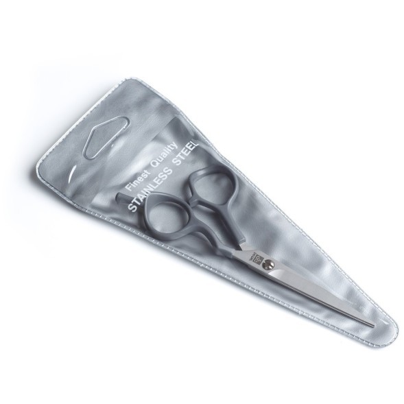 9652SV-GY-5.5 Парикмахерские  ножницы  DEWAL прямые с микронасечками 5.5&quot;