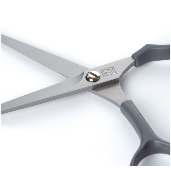 9652SV-GY-5.5 Парикмахерские  ножницы  DEWAL прямые с микронасечками 5.5&quot;