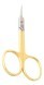 Ножницы для кожи, золотое покрытие НСС-5 S GOLD