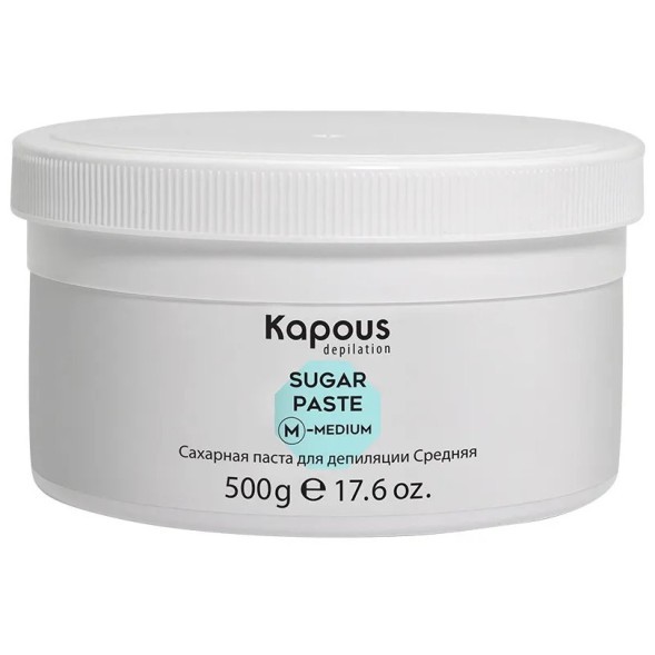 Сахарная паста для депиляции Kapous, средняя, 500 г