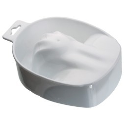 T-1242 Б Чаша для маникюра DEWAL, белая