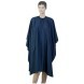 AA09Deep Blue Пеньюар для стрижки DEWAL&quot;Матовый&quot;, полиэстер, темно-синий 128х148 см, на крючках