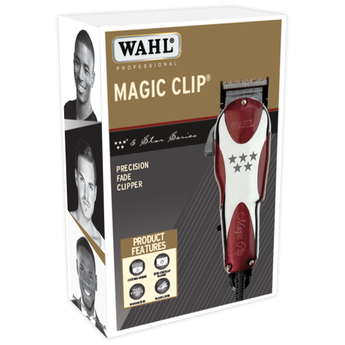 8451-016  Wahl Hair clipper Magic Clip 5star red/машинка для стрижки