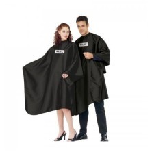 4505-7001 Wahl Hair dressing cape with logo/пеньюар для парикмахеров, черный