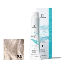 Крем-краска для волос TNL Million Gloss оттенок 9.2 Очень светлый блонд фиолетовый 100 мл