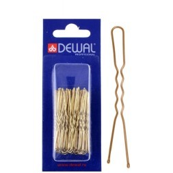 SLT45V-5/60 Шпильки DEWAL золотистые, волна 45 мм, 60 шт/уп. жесткие