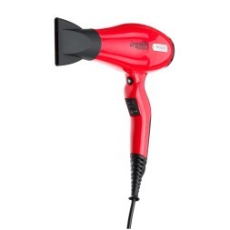 03-002 Red Фен DEWAL ErgoLife Compact красный, 2000 Вт, ионизация, 2 насадки