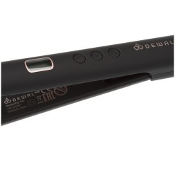 03-127 Щипцы для выпрямления волос DEWAL PRO INFINITY, с терморег, 23*110мм, керамико-турмалин. покрытие, 50Вт