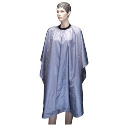 Пеньюар для стрижки DEWAL" Палитра ", полиэстер, лиловый  , 128х146 см, на крючках