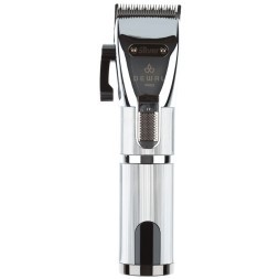 Машинка для стрижки DEWAL PRO SILVER, аккум/сеть, 6000-7000 об/мин, нож 45 мм, 0,5-3,5 мм, 10 нас