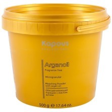 Обесцвечивающий порошок с маслом арганы для волос серии "Arganoil", 500 г