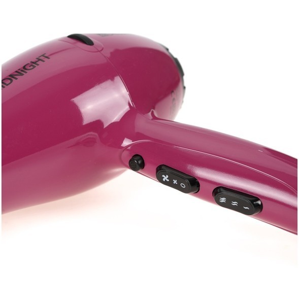 03-107 Berry Фен DEWAL Midnight ягодный 2000 вт.ионизация, 2 насадки