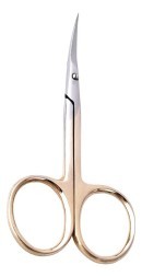 НСС 6 GOLD, ножницы для кутикулы, длинные тонкие лезвия, золотое покрытие