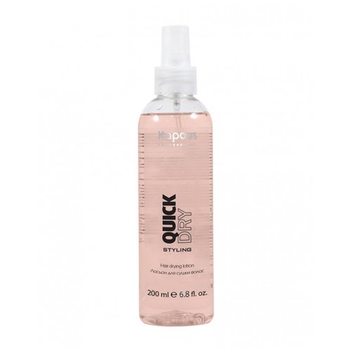 Лосьон для сушки волос "Quick Dry" серии ''Styling'' Kapous, 200 мл ...