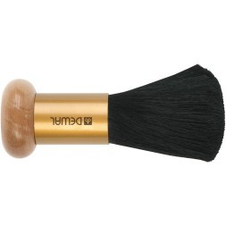 NB1404 Кисть-сметка DEWAL, настольная, ручка- дерево+ металл, натуральная овечья щетина